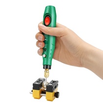 Hole punch pearl clip hand grip type adjustable speed hole bead hand string straight handle small eye hole fixing seat accessories