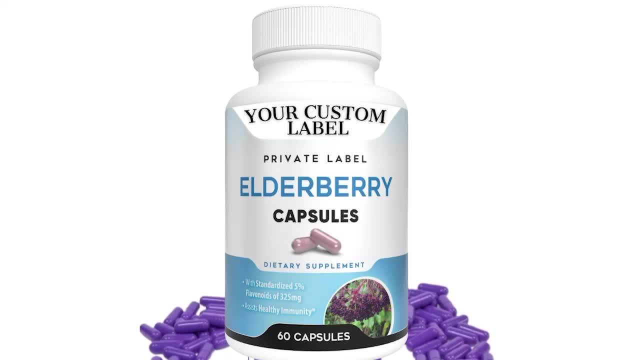 Elderberry Fruit Plus Immune By Vox Nutrition Helps Boost Immune System