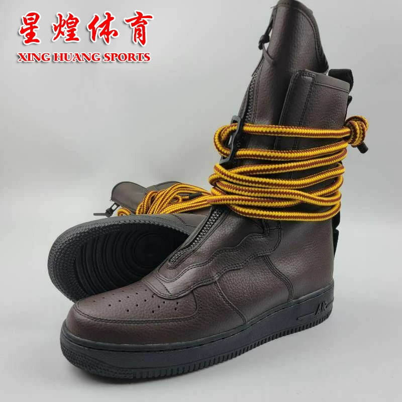 Реалтри X SF Air Force1 Hi Falconium Камуфляж Мужские кроссовки AA1128-004