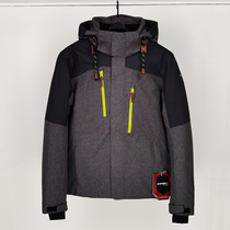 20 new mens outdoor ski coat waterproof cotton coat foreign trade original single ski suit full size