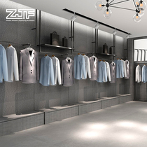 Crowdsmiths Workshop ZJF Clothing Store By Wall Show Shelf Iron Art Upper Wall Shelf Longmen Shelf New Pint Promotion