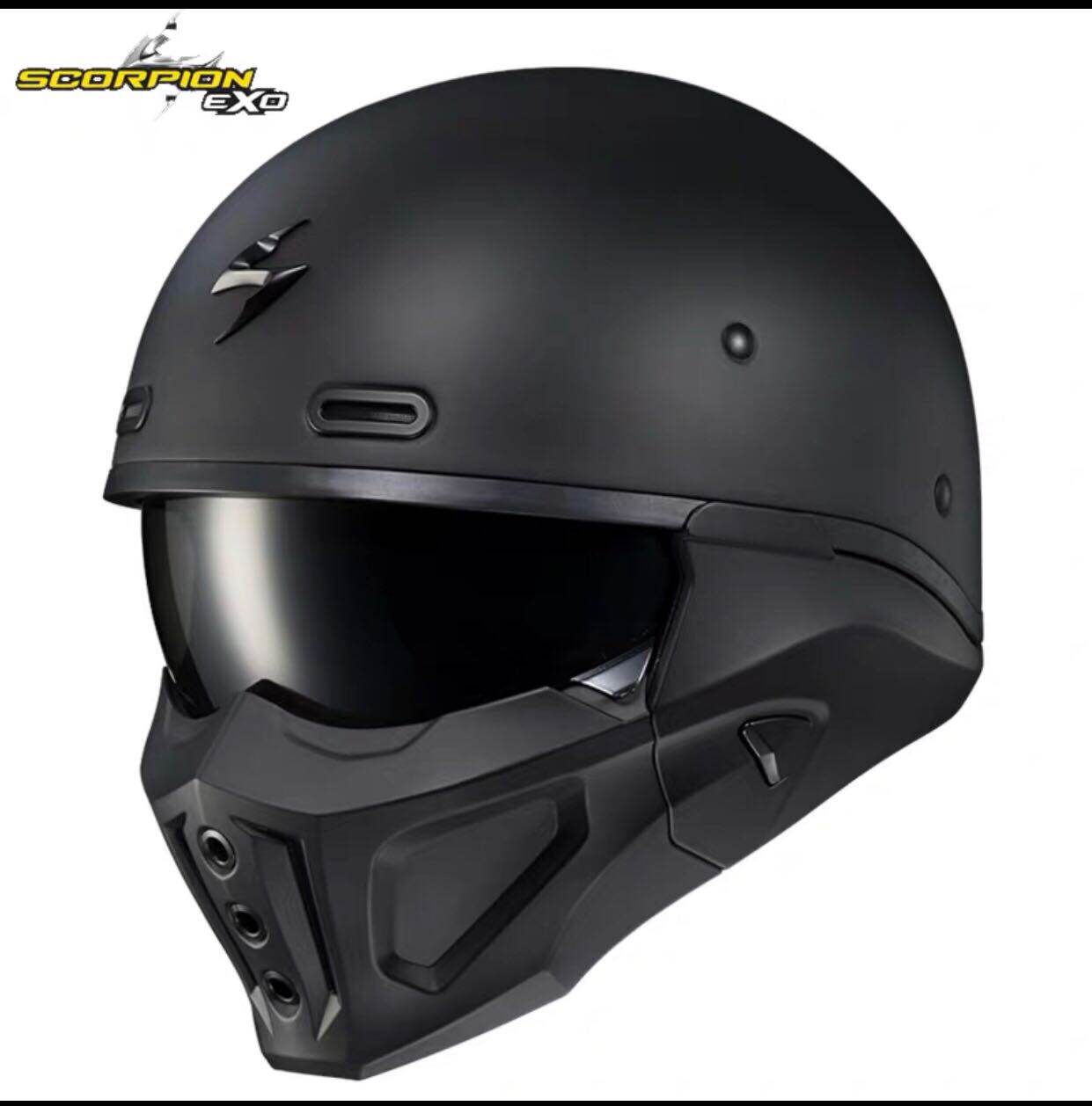 New Scorpion safety helmet Scorpion Harley retro locomotive Locomotive Multifunction Anti-Fog Full Armor