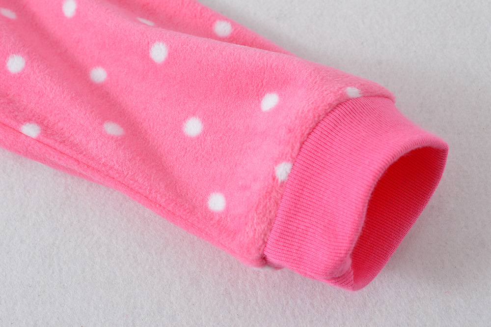 Baby dây kéo jumpsuit nam và nữ bé mùa thu và mùa đông sơ sinh ra quần áo lông cừu ấm quần áo ấm romper bộ quần áo liền thân cho bé