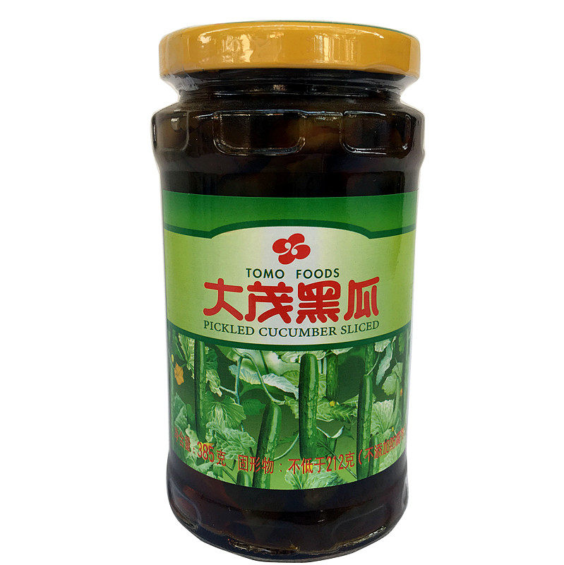Taiwan Style Da Mao Black Melon Seasoned Canned Cucumber 385g