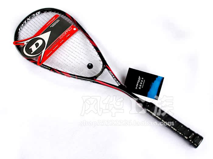 []] Dunlop Dunlop dunlop đầy đủ carbon cơ sở cấp trung học squash vợt để gửi chính hãng bí wilson blade 285g