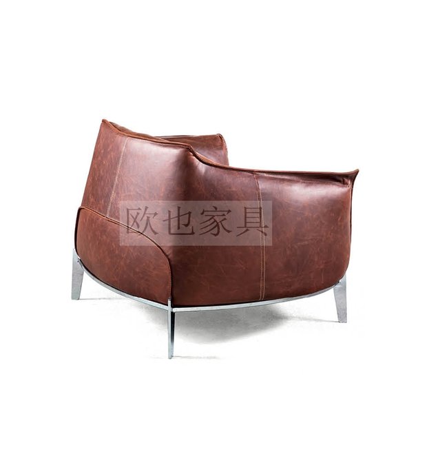 Thiết kế nội thất Bắc Âu thời trang sáng tạo duy nhất ghế sofa giải trí hiện đại tối giản cổ đại Tianni ghế cà tím ghế ghế bố thư giãn