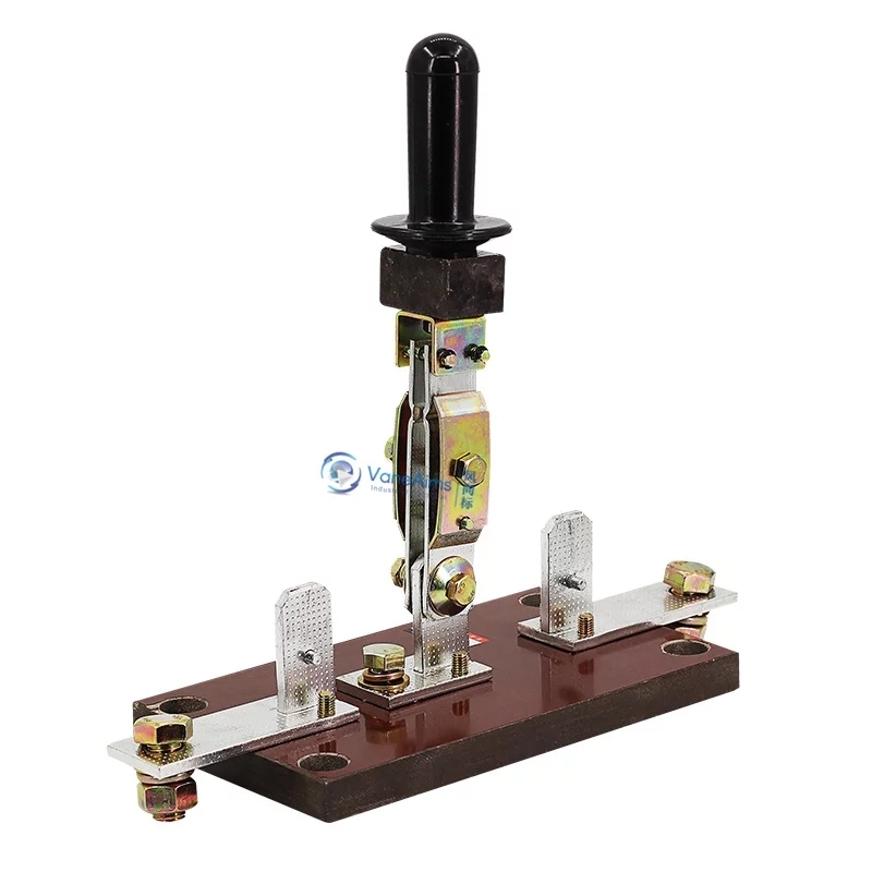 Double throw switching two-way gate knife HS11-600 18600 A unipolar 1P single-phase thickened copper knife switch