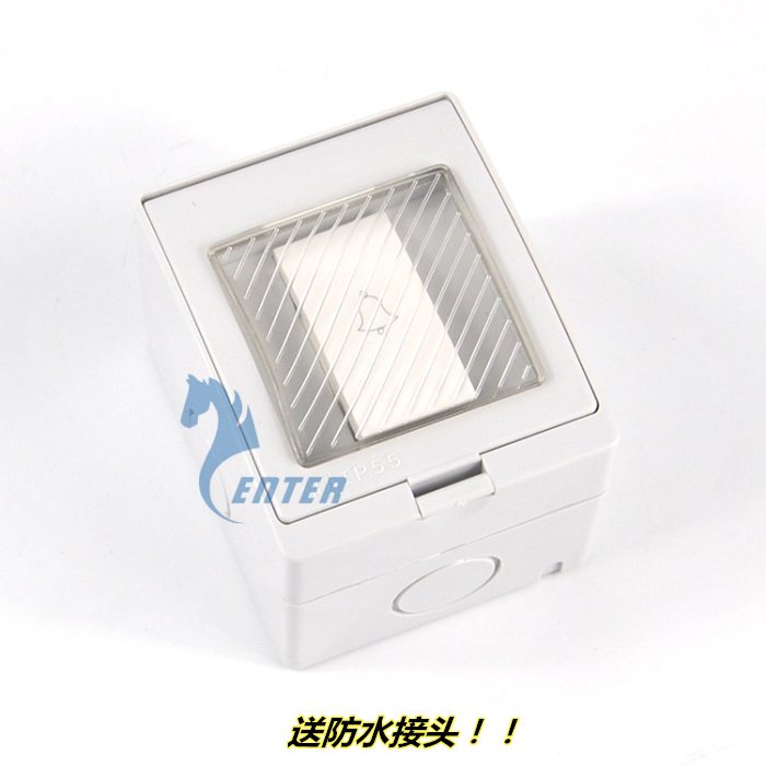 Outdoor waterproof doorbell bell waterproof control switch button Automatic bullet - back assembly
