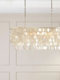 Italian Verpan French-Style Oval Dining Room Chandelier Living Room Natural Shell American Retro Light Luxury Bedroom Zhongshan