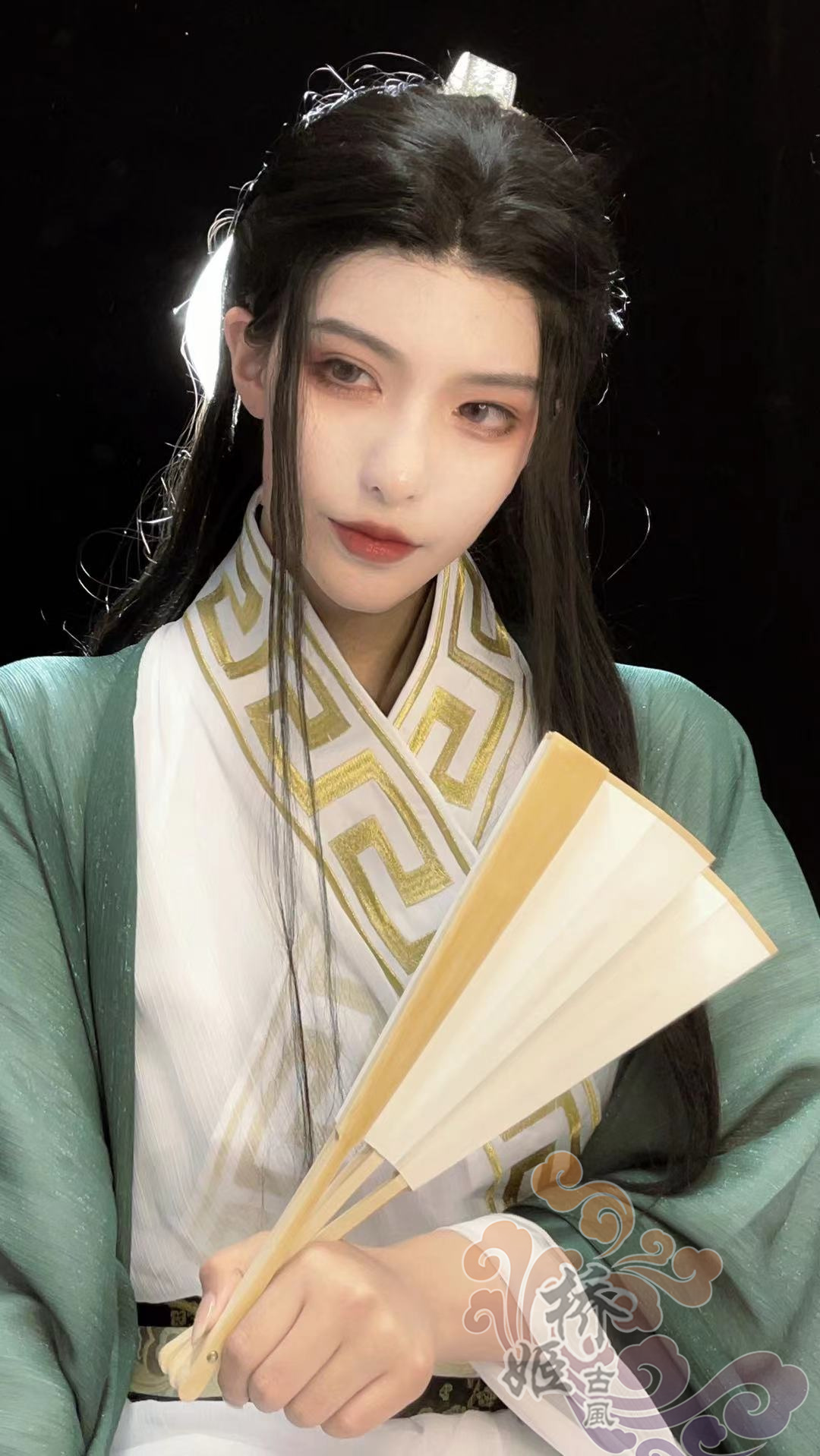 Shen Qingqiu Tai version slag anti book-passing system Shen Jiu green costume Qiaoji ancient style