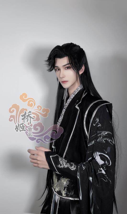 Black Water He Xuan Black Water Sinking Boat Cos Costume Tianguan Ancient Wind Blessing Cosplay Costume Bridge Ji Ancient Style