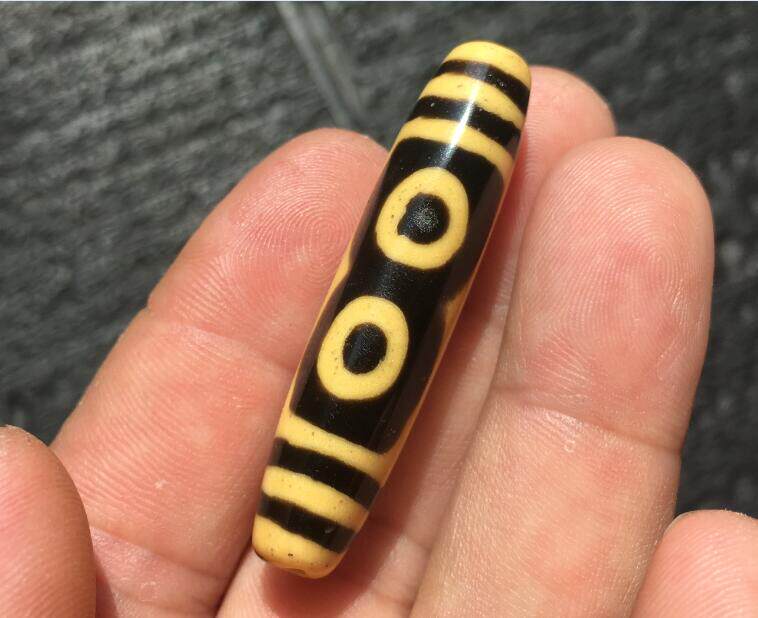 Qing Dynasty Tibet Rare Five Eyes Features Guarantee Security Security Senior Fidelity