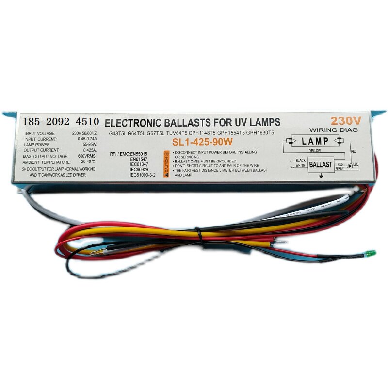 SL1-800-100W Guangdong factory direct sales wastewater treatment environmental protection equipment UV lamp UV rectifier PL1