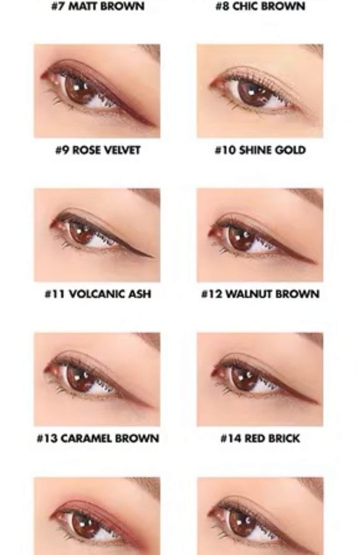 Được ủy quyền chính hãng Hàn Quốc lilybyred eyeliner eye pen bút kẻ mắt bút chống thấm smudge không thấm nước - Bút kẻ mắt kẻ mắt perfect diary