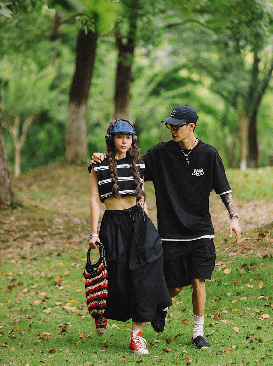 OOTWEEK QK714 spring and summer outdoor three-proof fabric Sorona® slim and versatile commuter skirt pants for women