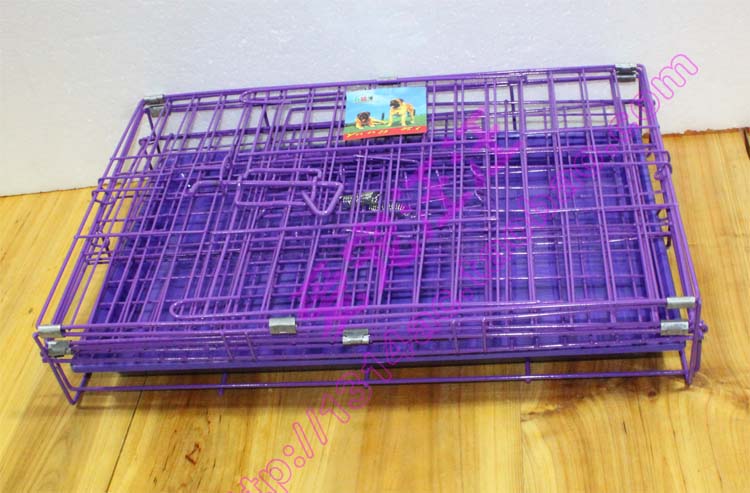 Vật nuôi, nhu yếu phẩm hàng ngày, chuồng chó và mèo thông thường, cũi chó nhà, chó nhỏ và chó con có sẵn 	bát ăn đôi cho chó mèo