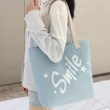 Сумка на одно плечо, вместительный и большой тканевый мешок, портфель