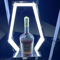 Розовая красная из нержавеющая сталь держатель вина-single-single