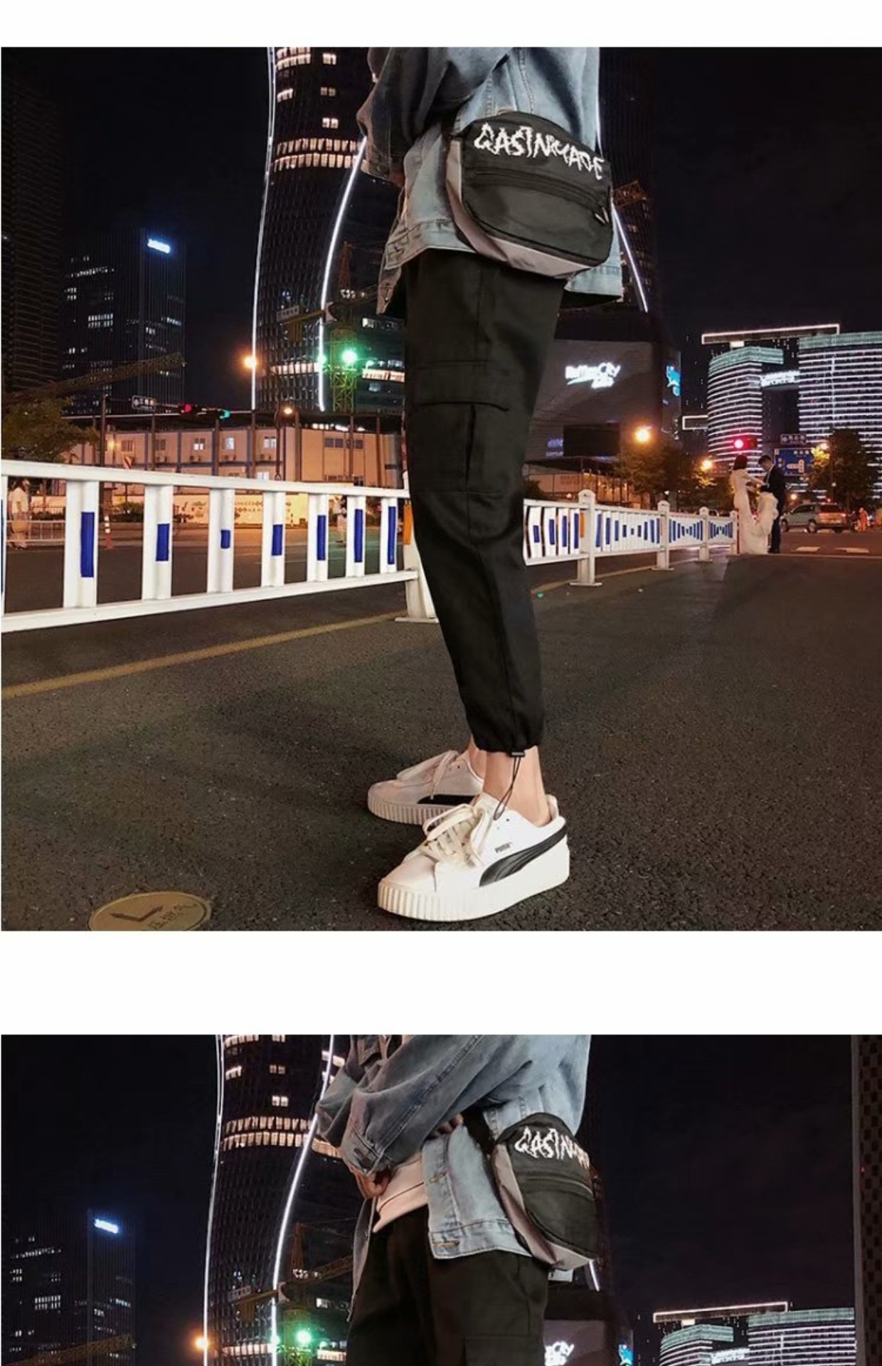 Tide thương hiệu chic chic sang trọng nam phiên bản Hàn Quốc của xu hướng lỏng lẻo 9 chín quần đa năng sinh viên quần chân shop thời trang nam