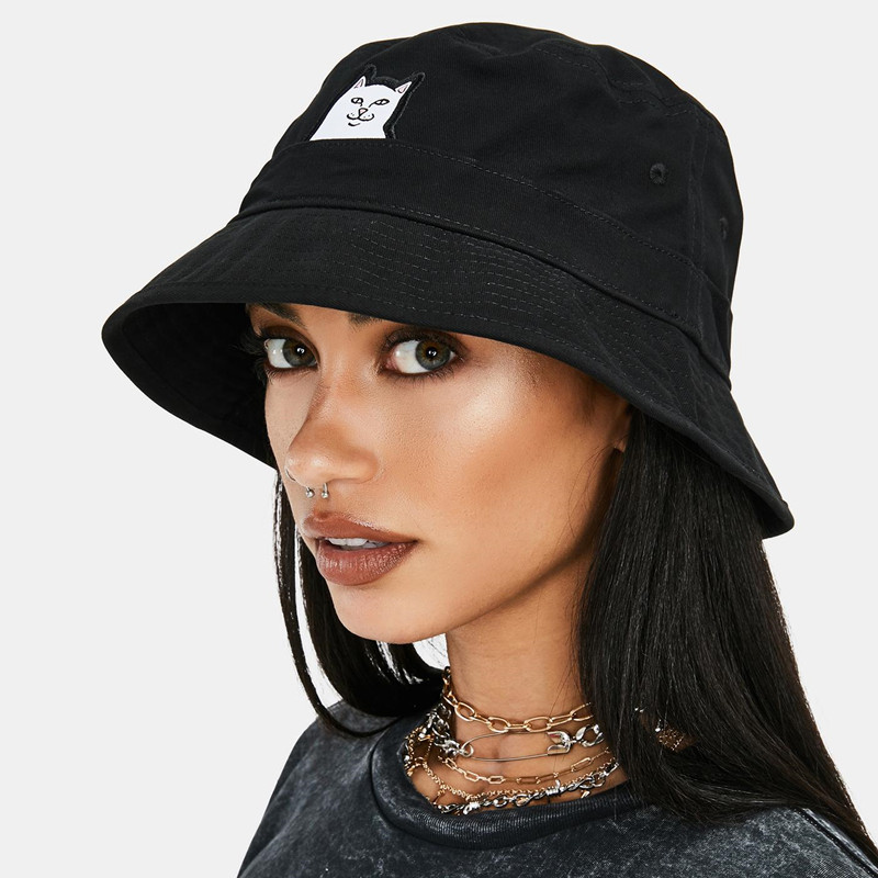Сейчас в наличии Ripndip дешевый кот краситель рыбак кепка ведро LORD NERMAL BUCKET HAT 