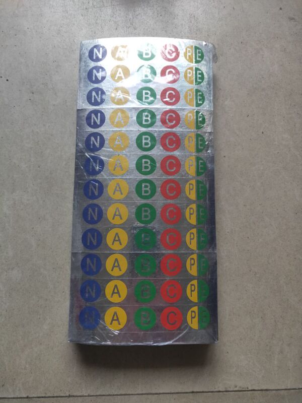 Logo Stickers with Adhesive N a B C Pe, about 200 Sheets Per Pack Logo Stickers with Adhesive N a B C Pe, about 200 Sheets Per Pack