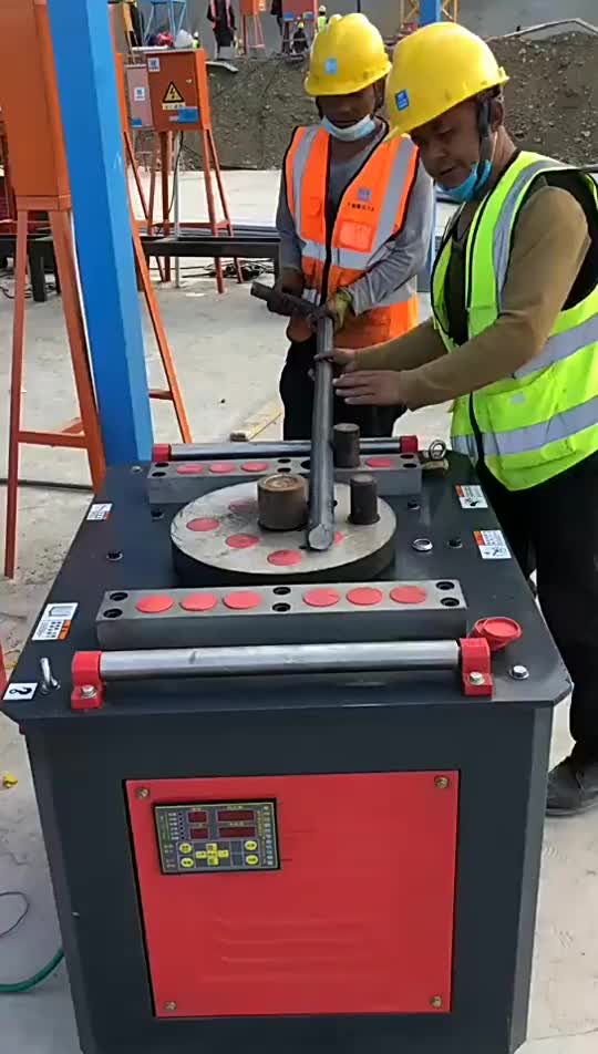 55wb Stirrup Rebar Bender Iron Bending Machines Steel Round Bar Rebar