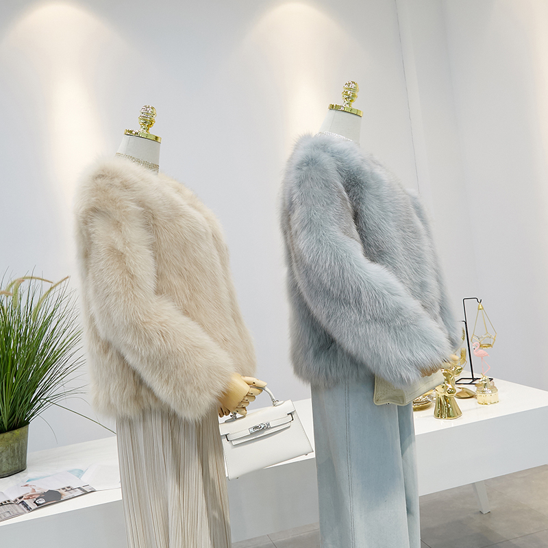 Manteau de fourrure femme - Ref 3173680 Image 4