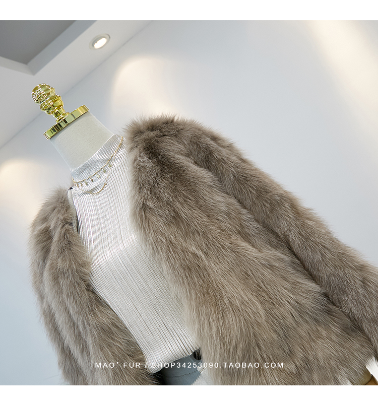 Manteau de fourrure femme - Ref 3173680 Image 50