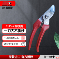 Japan Alice ARSCHS-7 pruning scissors flower branch scissors gardening scissors traditional Chinese medicine scissors bonsai scissors fruit tree fruit branch scissors