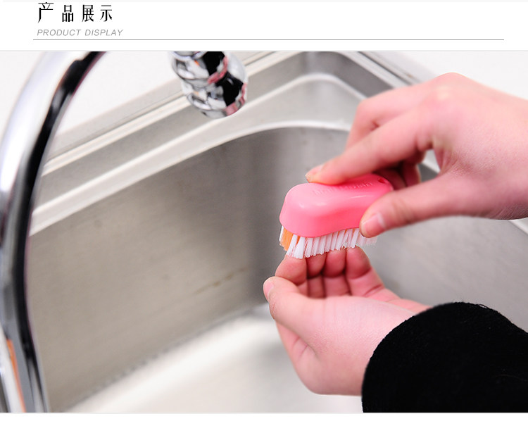 Clean handbrush with sucker fingerbrush with toilet fingerbrush clean handbrush massage brush