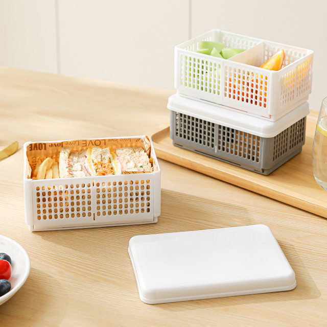 Japanese rectangular hollow foldable storage box