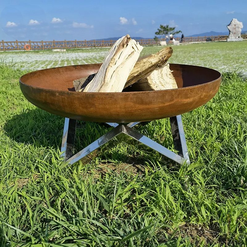 2026最热门：篝火木柴火盆套架，如何为户外露营庭院团建添彩？