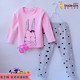 Yiyou kiến ​​nhỏ childrens đồ lót bộ nữ quần cotton mùa thu trong lớn nhỏ con kiến ​​Leka bông.