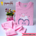 Yiyou kiến ​​nhỏ childrens đồ lót bộ nữ quần cotton mùa thu trong lớn nhỏ con kiến ​​Leka bông. 