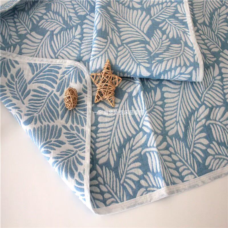 Mới: bông gạc ba lớp cotton thoáng khí và thấm hút mồ hôi khăn bông gối