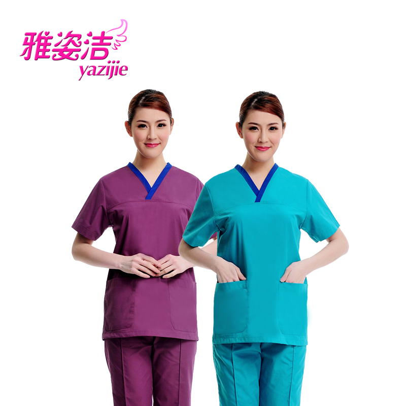 ARTISTRY Clean hand washing underwear ICU short-sleeved split suit doctor and nurse work clothes brush hand isolation clothing for men and women