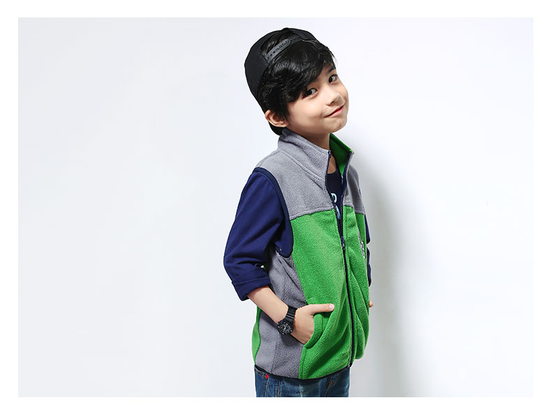 Gilet garcon WISEFIN en flanelle - Ref 2067650 Image 20