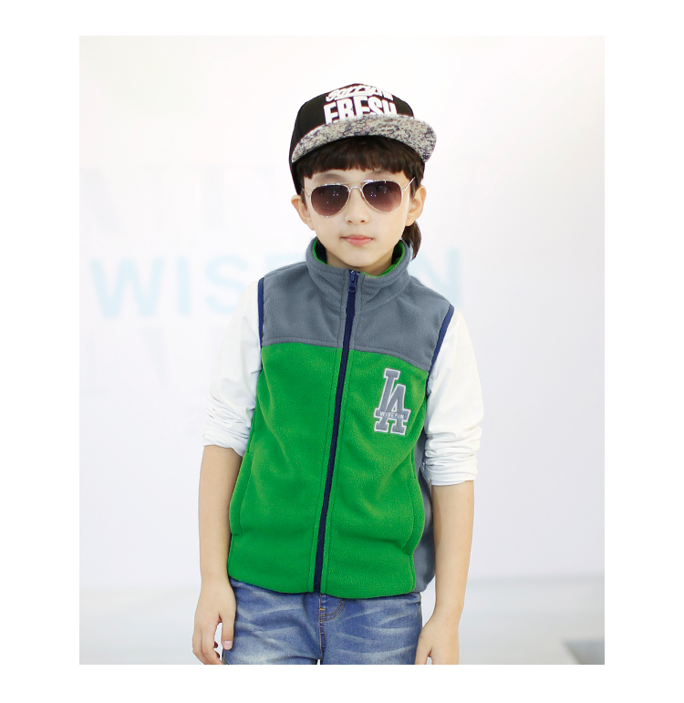 Gilet garcon WISEFIN en flanelle - Ref 2067540 Image 25