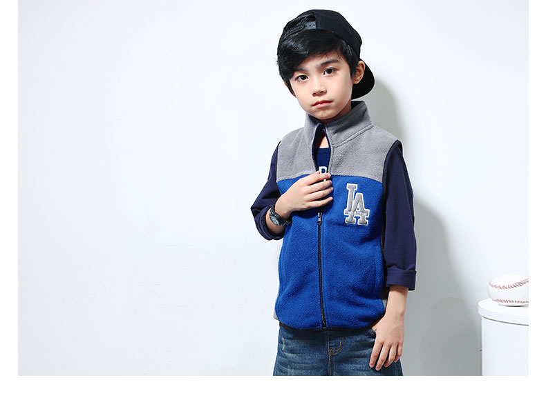 Gilet garcon WISEFIN en flanelle - Ref 2067650 Image 14