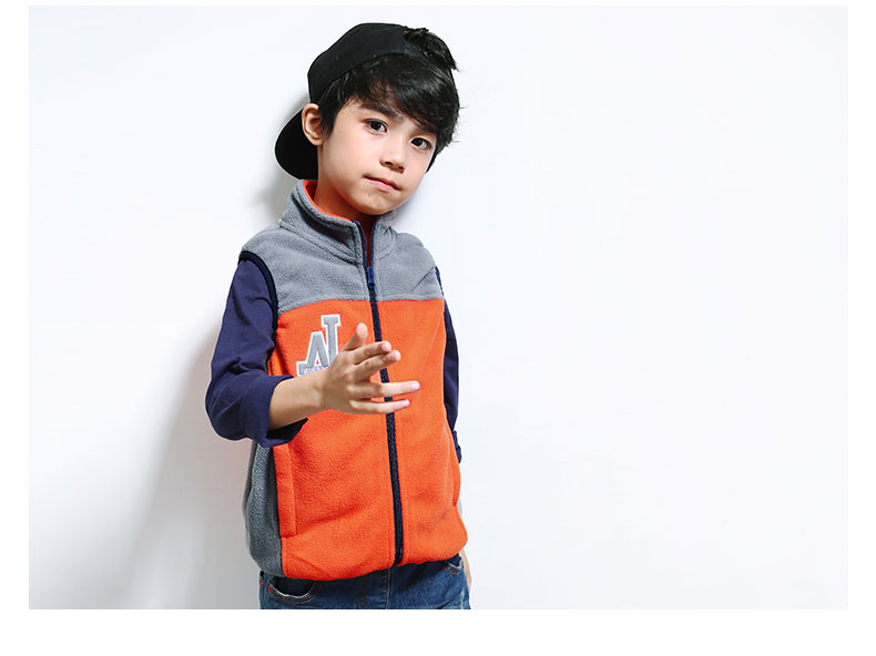 Gilet garcon WISEFIN en flanelle - Ref 2067650 Image 17