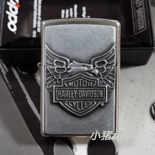 18-year-old shop piggy Zippo Harley logo eagle hot eagle 20230