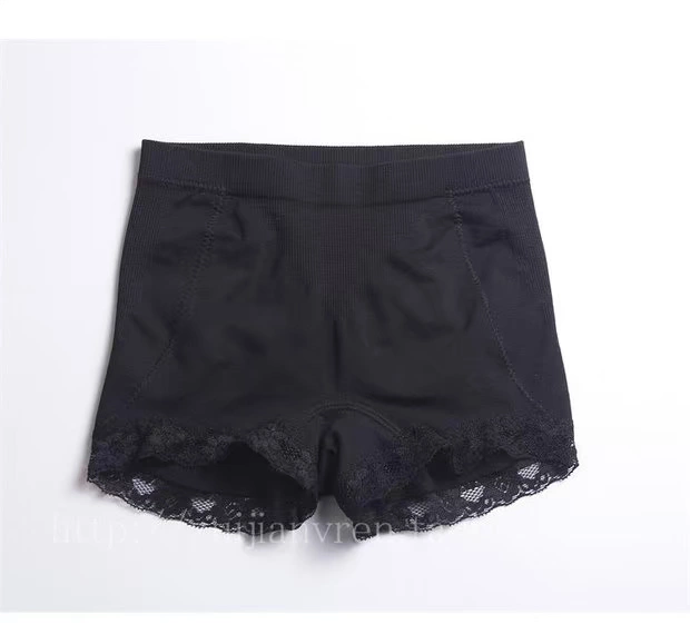 Mùa hè quý cô phẳng góc chống chói ren thun lưng giữa cơ thể định hình bụng hông hông thoải mái đồ lót đầu - Giữa eo quần sịp kevin