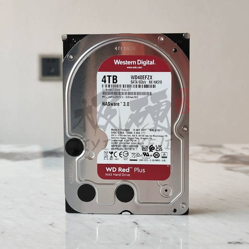 WD West Digital WD40EFPX/EFZX Красный диск плюс вертикальная магнитная запись NAS Network Storage Hard Disk 4T