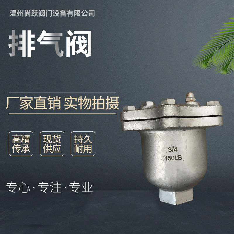 QB1 QB1 P11 stainless steel internal thread screw buckle automatic vent valve threaded single outlet vent valve DN25 32 40 50