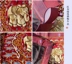 Vải đỏ vải xanh voi Thái thêu hạt cườm thêu tay đặc trưng Đông Nam Á - Tapestry