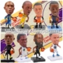 Búp bê búp bê ngôi sao bóng rổ Nba có thể được chuyển Kobe Curry Harden James Laker Owen đồ trang trí làm bằng tay quần áo bóng rổ lining