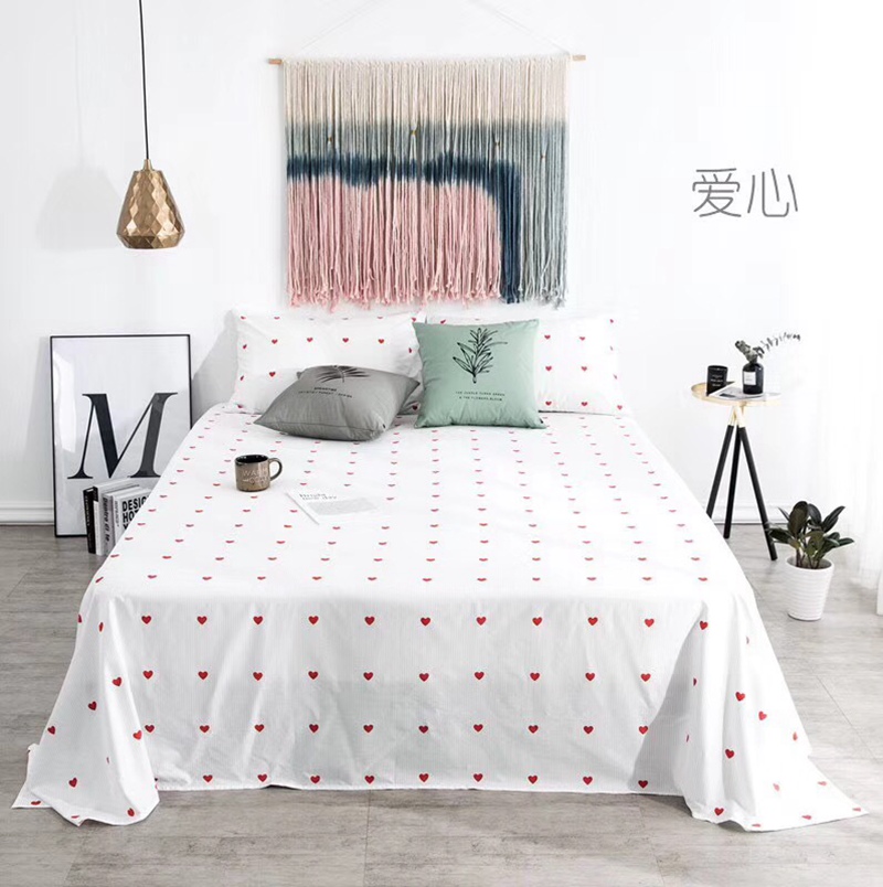 ins Bắc Âu nhỏ 40 mảnh khăn bông doanh nghiệp giường tươi văn học đơn hoặc kép hoa sọc bông sản phẩm duy nhất - Khăn trải giường ga trải giường đơn