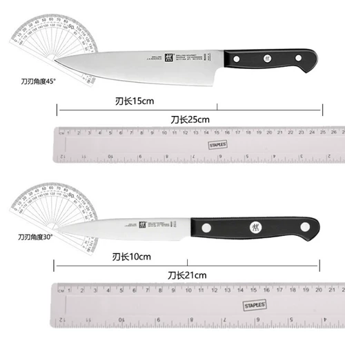 Импортный нож из нержавеющей стали, набор для многоразового использования, Германия