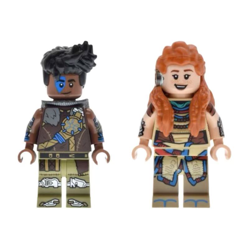 Lego Elroth Hrz001 Val Hrz002 Beyond the Horizon Minifigure 77037 Lego Elroth Hrz001 Val Hrz002 Beyond the Horizon Minifigure 77037