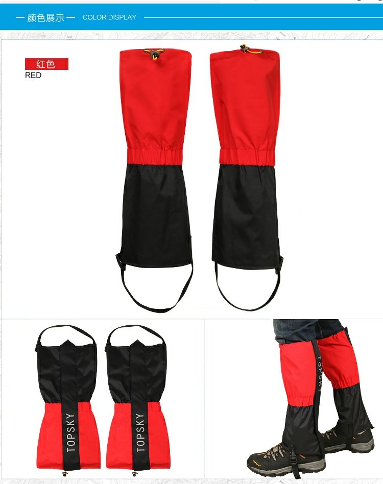Topsky du lịch leo núi unisex chân không thấm nước và cát đi bộ chống côn trùng tuyết phủ tuyết đặt 05520 giày ủng leo núi